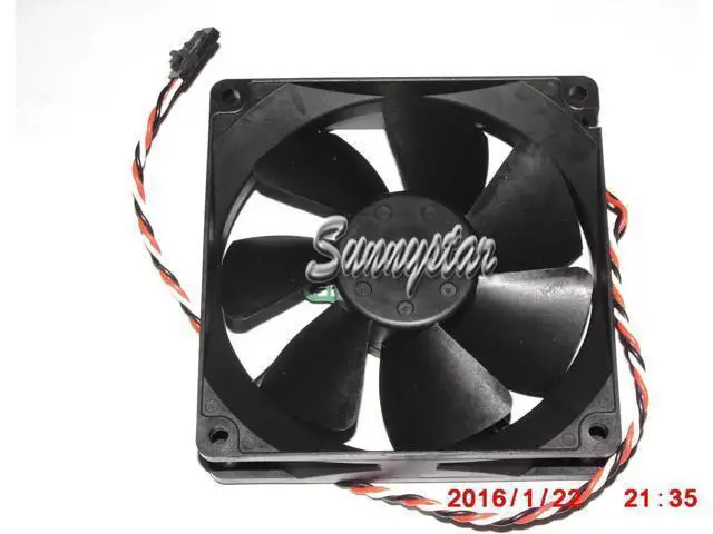 Alt view image 2 of 2 - for Square DC Cooler of NMB 9225 3610KL-04W-B66 with 12V 0.56A 3-Wires 3 Pins case fan server cpu cooler
