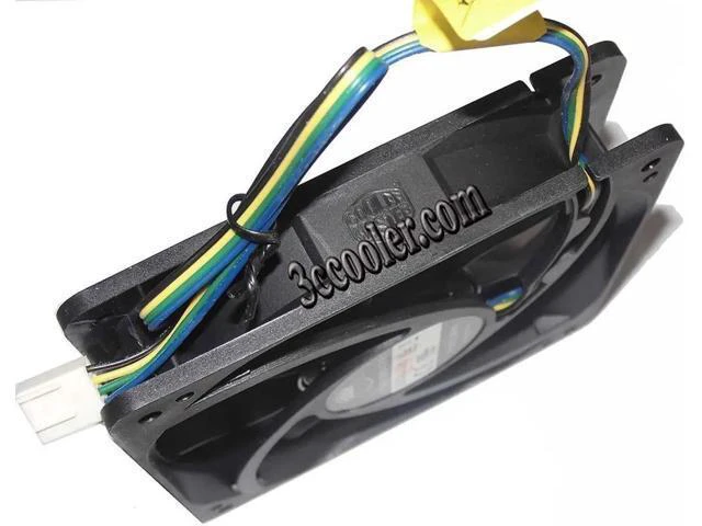 Alt view image 3 of 3 - 120mm A12025-20RB-4CP-F1 DF1202512RFHN 12V 0.32A 4 Wires Case Fan 120x25mm