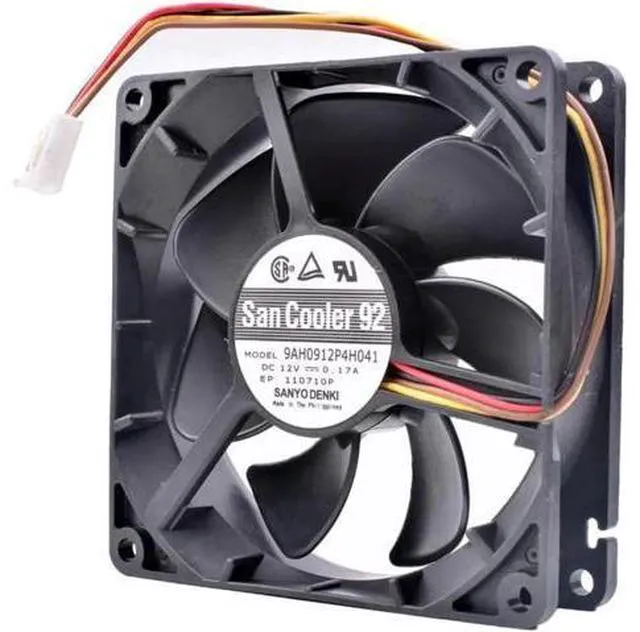 Alt view image 4 of 4 - 9AH0912P4H041 9cm 9025 92x92x25mm 12V 0.17A 4 lines pwm computer chassis CPU temperature control silent radiator fan