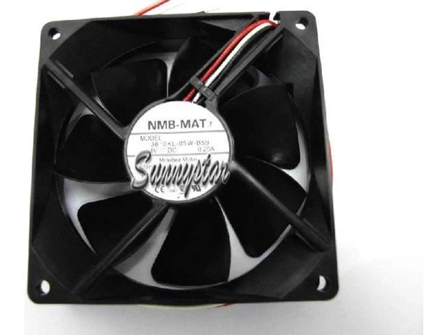 Alt view image 2 of 2 - for DC Square Cooler of NMB 92*25mm 3610KL-05W-B59 with 24V 0.2A 3-Wires Case fan inverter converter cooler