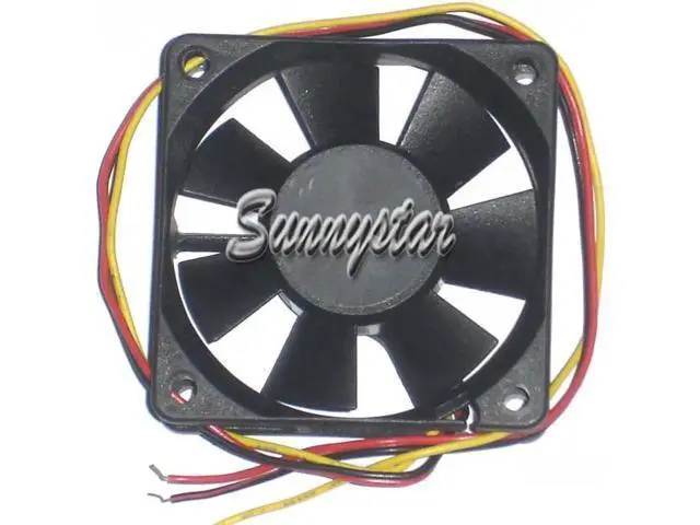 Alt view image 2 of 2 - for Square Cooler of SUNON 60*15mm GM1206PHVX-A with 12V 2.4W 3-Wires case fan cpu cooler