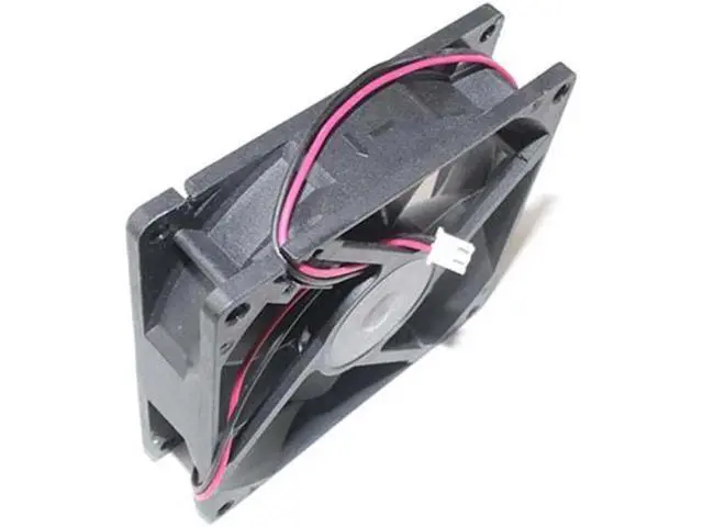 Alt view image 2 of 4 - 9CM D90SM-12 D90SL-12 12V 0.18A 2 Wires 2 Pins Case Fan 90x25mm