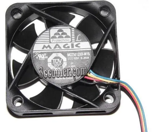 Main image of for MAGIC 50*15mm 5cm MGT5012XR-W15 12V 0.2A 4Wire For Lenovo Tahiti Case Fan