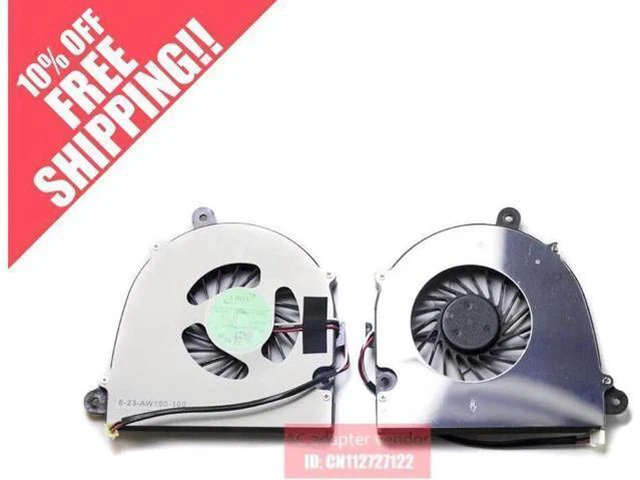 Main image of New Replace blue CLEVO w110er \/ Earth X11 laptop fan 6-23-AW150-100 AB7505HX-GE3