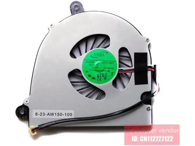 Alt view image 3 of 5 - New Replace blue CLEVO w110er \/ Earth X11 laptop fan 6-23-AW150-100 AB7505HX-GE3
