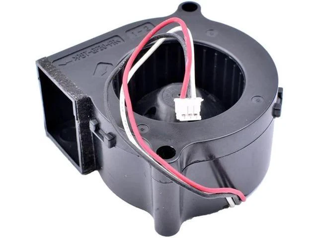 Alt view image 3 of 4 - BM5125-04W-B59 5125 5cm 12V 0.32A Double Ball Bearing Centrifugal Turbo Blower Projector Fan