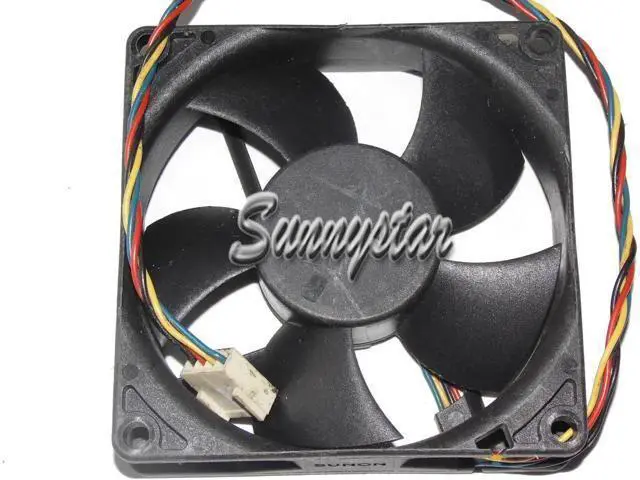 Alt view image 2 of 2 - for Square Cooler of SUNON 80*20mm PMD1208PKV1-A with 12V 4.8W 4-Wires 4 Pins case fan cpu cooler