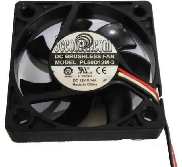 Main image of for Power Logic 5cm 50*10mm PL50D12M-2 12V 0.14A 3 wires 3 pins case fan cpu cooler