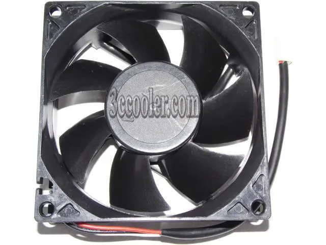 Alt view image 2 of 2 - for Power Logic 80*25mm PL80S12H 12V 0.17A 2 wires 2 pins 8cm case fan cpu cooler