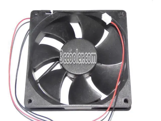 Alt view image 2 of 2 - for ADDA 90x25mm 9025 AD0912HB-A70GL 12V 0.25A 2 Wires 2 Pins Case Fan 9CM CPU Cooler