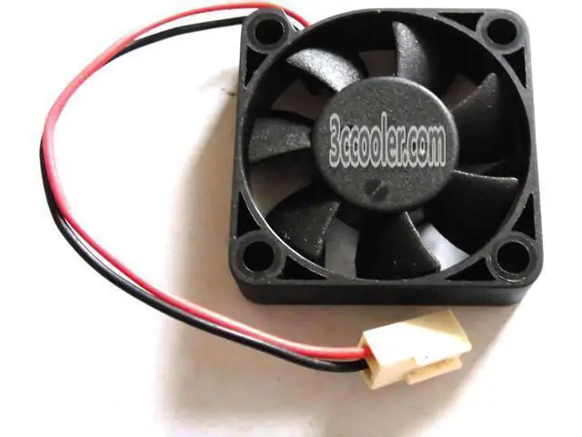 Alt view image 2 of 2 - for ADDA 40x10mm AD0412HX-G70 12V 0.1A 2 Wires 2 Pins 4CM fan cpu cooler