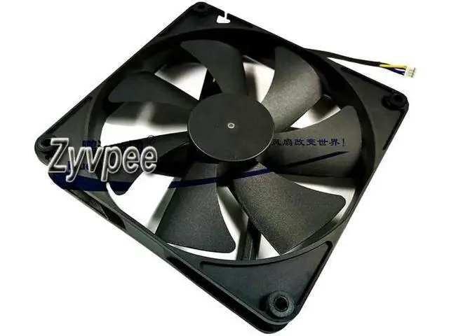 Alt view image 3 of 4 - for 140*25mm TT-1425 HA1425M12SB-Z 12V 0.36A 4 wires 4 pins 14CM case fan for power ups server