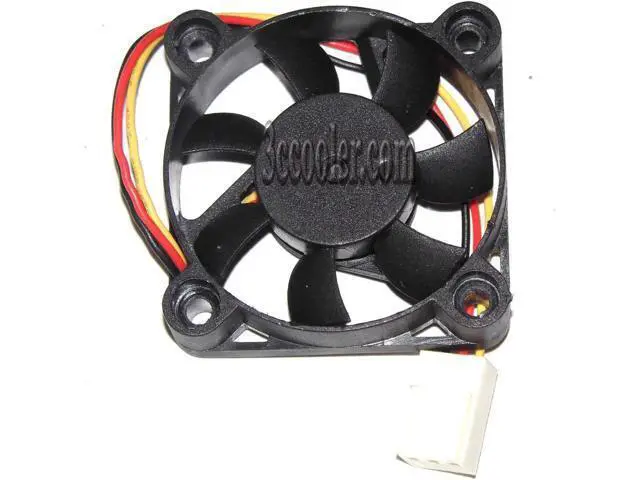 Alt view image 2 of 2 - for T&T 4CM 40*10mm 4010M12C NF1 12V 0.16A 3 Wires 3 Pins Case Fan cpu cooler