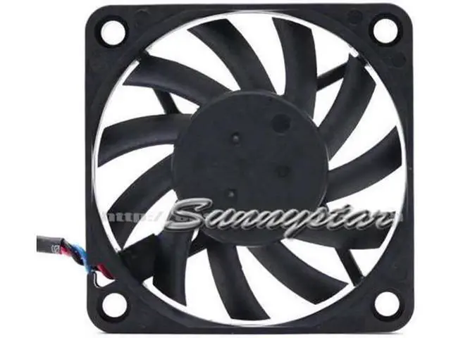Alt view image 3 of 3 - for Delta 60*10MM EFB0612HA 12V 0.18A 3 wires 3 Pins 6cm case fan, 6cm cpu cooler