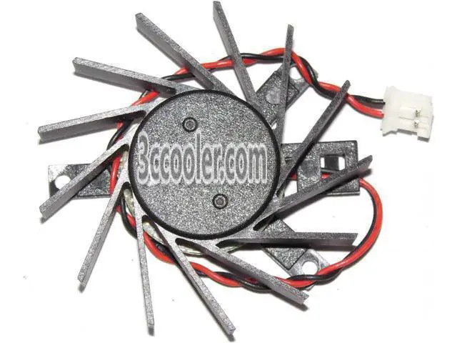 Alt view image 2 of 2 - for ADDA AD0512UB-TB1 12V 0.22A 2 Wires 2 Pins Frameless VGA fan graphics Card cooler