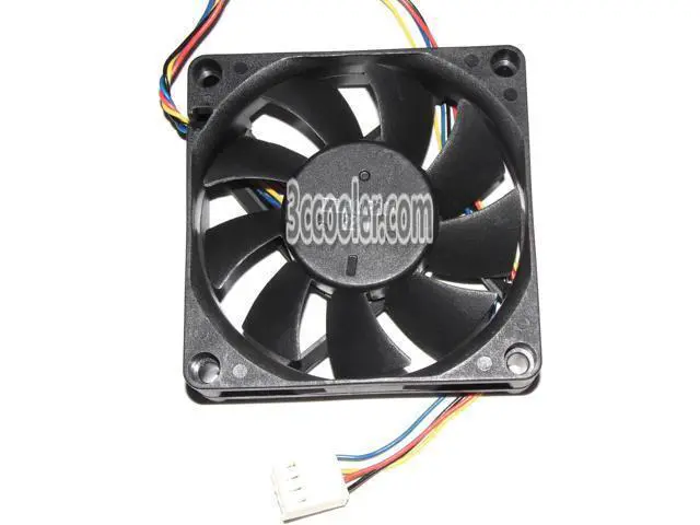 Alt view image 2 of 2 - for AVC 70x15MM DSSC0715R2L P002 12V 0.3A 4 Wires 4 Pins Case fan 7CM CPU COOLER