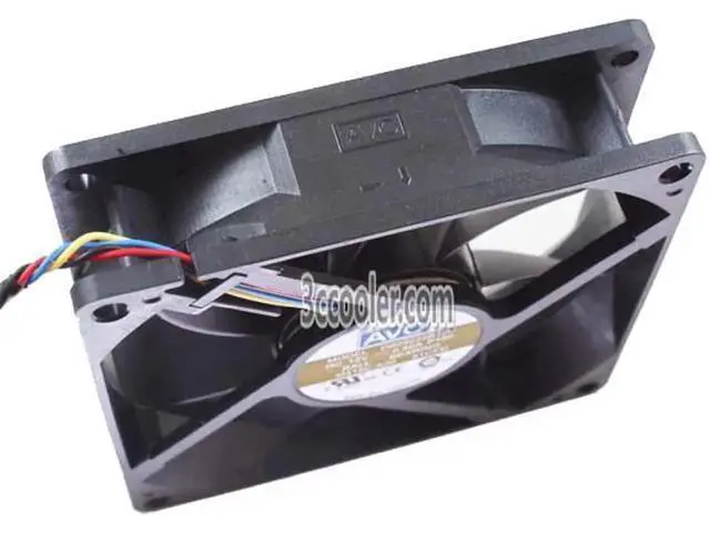Alt view image 3 of 3 - for AVC 92x25mm DS09225B12U P100 12V 0.56A 4 Wires 4 Pins Case Fan 9CM CPU Cooler