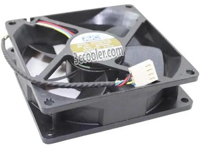 Main image of for AVC 92x25mm DS09225B12U P100 12V 0.56A 4 Wires 4 Pins Case Fan 9CM CPU Cooler