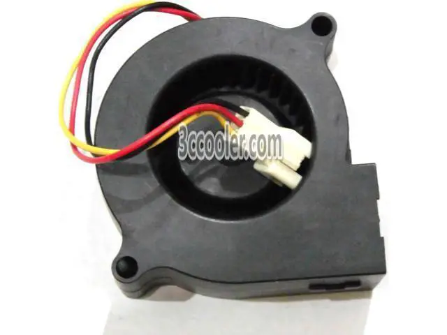 Alt view image 2 of 2 - for Nidec 6025 60*25mm D06F-12SM 06B 50GA80520 12V 0.10A 3 Wires 3 Pins Case Fan 6CM CPU cooler