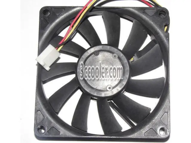 Alt view image 2 of 2 - for NIDEC 8015 80*15mm D08R-12TH 12V 0.17A 3 Wires 3 Pins Case Fan 8CM CPU Cooler