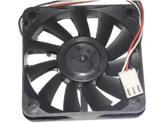 Alt view image 3 of 3 - for 6015 60*15mm H35466-58 12V 0.05A 3 Wires 3 Pins Case Fan 6CM CPU cooler