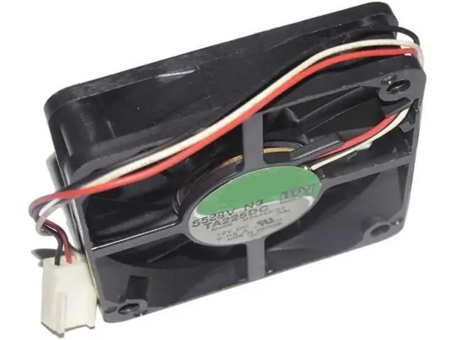 Alt view image 2 of 3 - for 6015 60*15mm H35466-58 12V 0.05A 3 Wires 3 Pins Case Fan 6CM CPU cooler