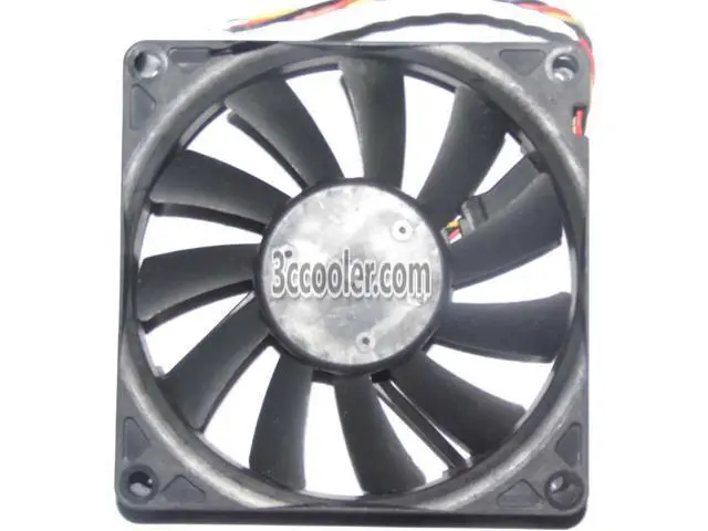 Alt view image 2 of 2 - for NIDEC 8015 80*15mm D08R-12TL 12B 12V 0.08A 3Wires Case Fan 8CM cpu Cooler