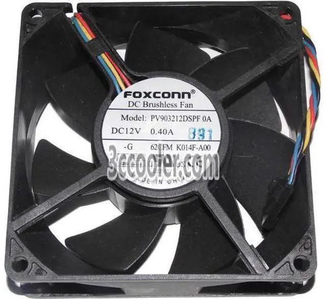 Main image of for FOXCONN 9032 92*32mm PV903212DSPF 12V 0.4A 4 Wires PWM Case fan 9CM DELL Optiplex 960 K014F Cooler