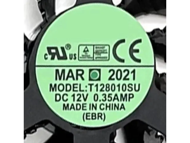 Alt view image 6 of 6 - Graphics Card Cooling Fans Suitable forGigabyte RX 6800 6800XT 6900 6900XT Gaming RTX 3070 Eagle Series Desktop T128015SU 83mm 12V 0.50A 4Pin Video Card Cooler Fans GPU Fan (Fan-B)