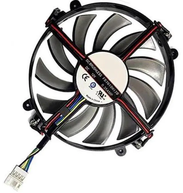 Main image of Graphics Card Cooling Fans Suitable for MAXSUN GTX 1070ti 8GB Jetstream Series Desktop FD7010H12D 75mm 12V 0.35A 4Pin Video Card Cooler Fans GPU Fan (Fan-A)