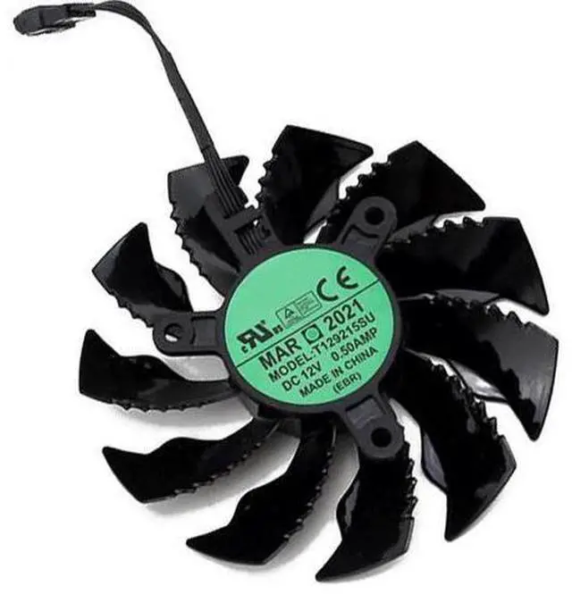 Main image of Graphics Card Cooling Fans Suitable forGigabyte GTX 950 960 GV N950 N960 Series Desktop T12915SU 12V 0.50A 87mm 4Pin Video Card Cooler Fans GPU Fan (Fan-A)