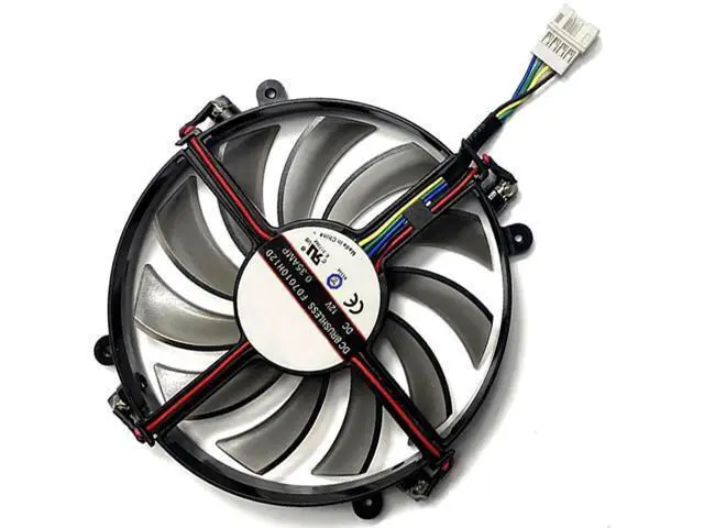 Alt view image 5 of 6 - Graphics Card Cooling Fans Suitable forPNY GTX 1070 1080 XLR8 8GB Gaming Series Desktop FD7010H12D 75mm 12V 0.25A 4Pin Video Card Cooler Fans GPU Fan (Fan-A)
