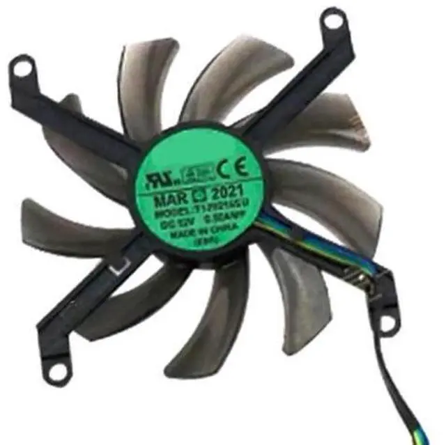 Main image of Graphics Card Cooling Fans Suitable for MAXSUN RTX 2080 2080ti Wind OC V2 Series Desktop T129215SU 85mm 12V 0.50A 4Pin Video Card Cooler Fans GPU Fan (Fan-A)
