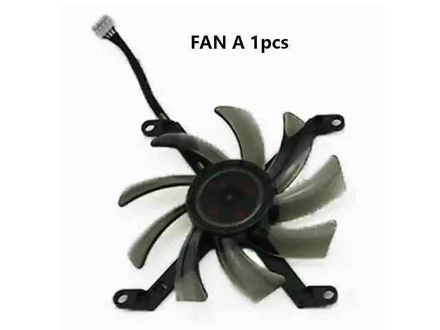 Alt view image 2 of 5 - Graphics Card Cooling Fans Suitable for MAXSUN RTX 2080 2080ti Wind OC V2 Series Desktop T129215SU 85mm 12V 0.50A 4Pin Video Card Cooler Fans GPU Fan (Fan-A)