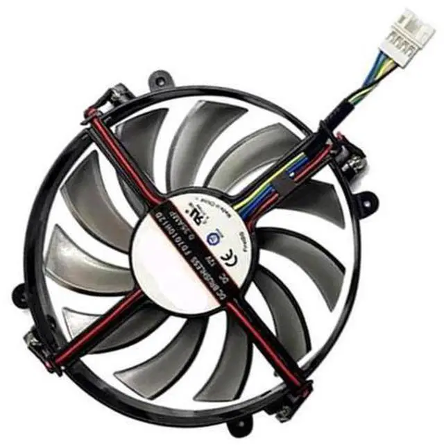 Main image of Graphics Card Cooling Fans Suitable forPNY LEADTEK Manli GTX 1070 1070ti 1080 Series Desktop FD7010H12D 75mm 12V 0.25A 4Pin Video Card Cooler Fans GPU Fan (Fan-A)