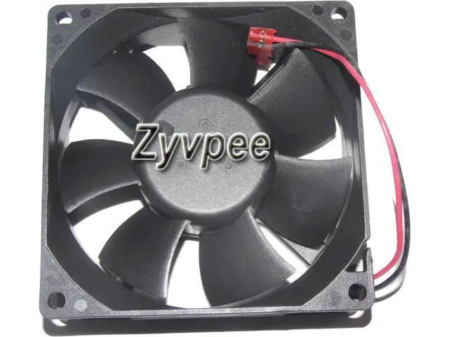 Alt view image 2 of 3 - for DC Square Cooler of Delta 8025 AUB0824VH with 24V 0.21A 2 Wires 2 Pins 8CM inverter converter fan