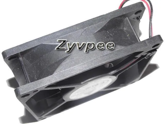Alt view image 3 of 3 - for DC Square Cooler of Delta 8025 AUB0824VH with 24V 0.21A 2 Wires 2 Pins 8CM inverter converter fan