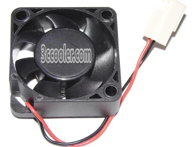 Alt view image 2 of 2 - for Y.S.TECH 3010 30*10mm FD0530105B-2N 5V 0.4W 2 Wires 2 Pins 3CM mini Case fan for Router Switch