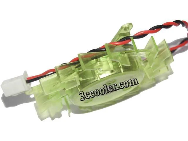 Alt view image 2 of 3 - for 45mm DX1245LSNV 12V 0.12A 2Wire 7300 7600 X800 7950GT 7900 Video Fan 39x39x39mm