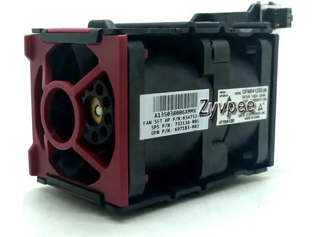 Alt view image 2 of 5 - for Delta GFM0412SS -DG44 12V 1.82A 654752-003 732136-001 697183-003 Server Fan