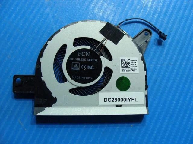 Alt view image 2 of 4 - Aomoproing Cpu cooling fan for Dell Latitude 5590 15.6 inches 9VK27 DC28000IYFL