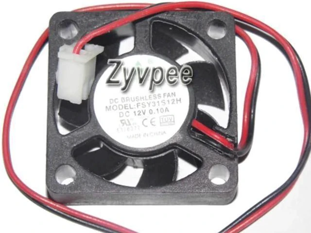 Main image of for 3CM 3010 30*30*10MM FSY31S12H 12V 0.1A 2 Wires Cooler Fan