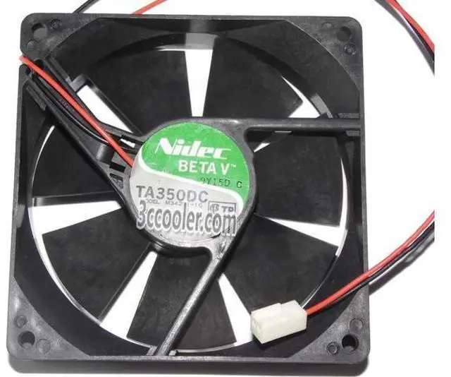 Main image of for NIDEC 9025 90*25mm M34261-16 24V 0.28A 2 Wires 2 Pins Case Fan 9CM Inverter Cooler