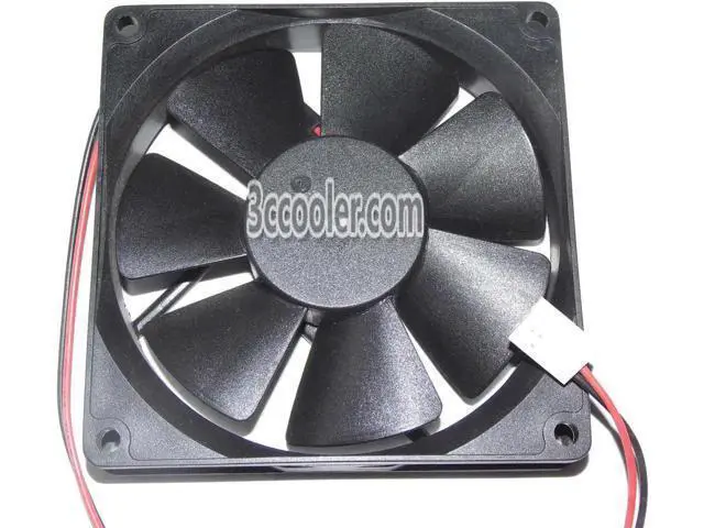 Alt view image 3 of 3 - for ADDA 90x20mm AD0912HB-C70 12V 0.25A 2 Wires Case Fan 9CM CPU cooler