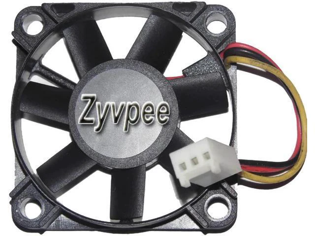 Alt view image 2 of 3 - for Sunon 45mm KDE1245PFV1 11.MS.B1524.AF.GN.X 12V 1.7W 3 wires 3 pins cpu fan