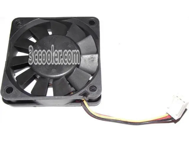Alt view image 2 of 2 - for NIDEC TA225DC 6015 60*15mm R34487-57 -ACT 5V 0.31A 3 Wires 3 Pins Case Fan 6CM cpu cooler