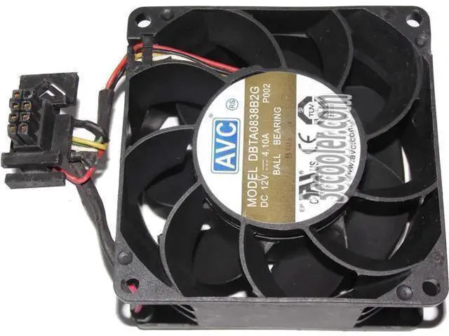 Main image of for AVC 80x38mm DBTA0838B2G 12V 4.1A 4 Wires Case Fan 8CM Server Cooler
