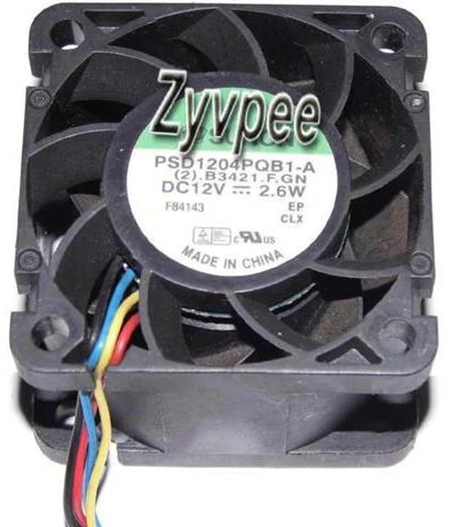 Main image of for Sunon 40mm PSD1204PQB1-A (2).B3421.F.GN 12V 2.6W 4 wires 4 pins 4cm case fan