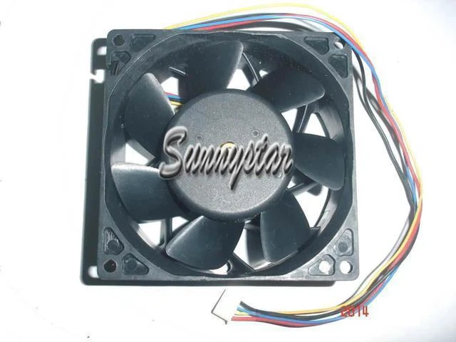 Main image of for DC square Cooler of Delta 9038 QFR0924UHE with 24V 0.75A 4-Wires 4 pins inverter converter fan