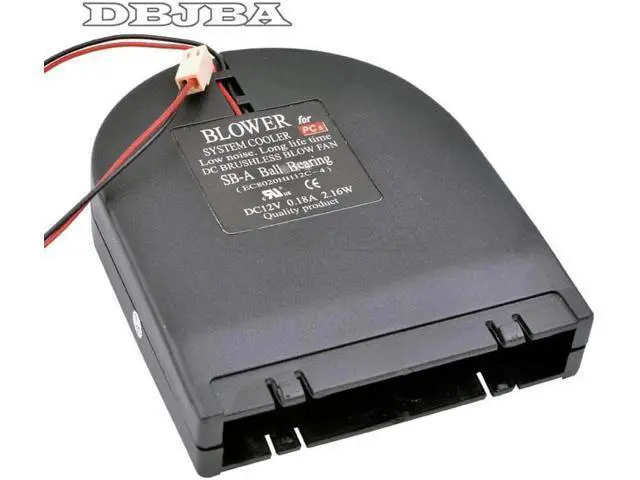 Alt view image 4 of 6 - Fan for EC8020HH12C-4 11x9x2cm DC12V 0.18A 2.16W DIY retrofit Cooling Side Blower Fan Cooling Fan
